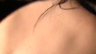 Ashli Orion sucks huge cock from gloryhole