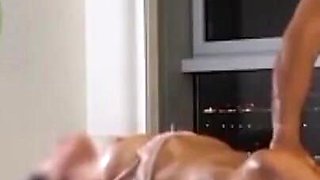 Dirty Masseur Seduces 18 Years Old Babe and Fucks Her Oiled Big Ass