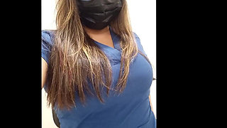 Challenge Complete! I Masturbate in the Clinic Where I Work and My Boss Almost Found Me