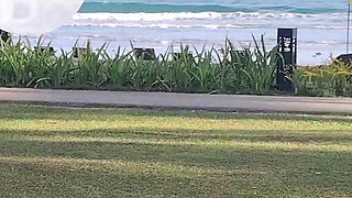 Small Filipina Gets Pumped in Paradise Beach Hotel