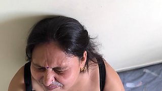 A mature plump slut is the best option for having a blowjob