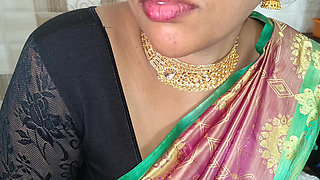 Desi Married Woman in the Kitchen