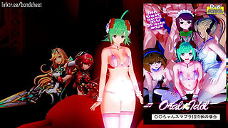 Gunvolt's Lola Finds Herself in a Mixed Gangbang After Getting Invited to Smash Bros