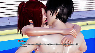 My Real Desire 15 - Alex and Elaine’s Secret Pool Hookup During Office Lunch Break