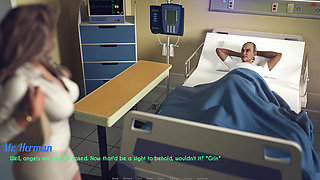 A Wife and Stepmother - Awam - Sophia Tried on the Slutty Nurse's Uniform That Was Given to Her by the Old Men