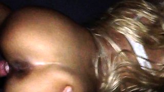 Amateur Blonde Babe in Doggy Style