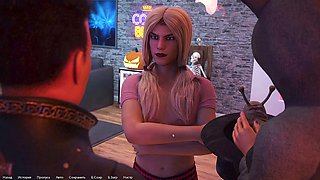 Spunky, halloween party, 3d animation