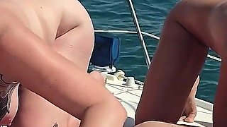 Orgy and Partouze with 4 on a Boat in a Rough Sea, You Are Not Prepared