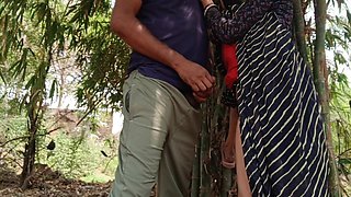 The Brother-in-law Took Neha Bhabhi to the Forest and Kissed the Sister-in-law.