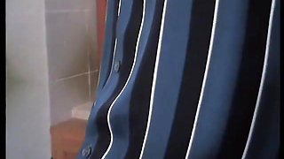 Sexy woman in lingerie fucked on her bed