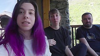 Vlog N14 // Lesbian Experience In The Mountain - Outdoor And Double Dildo (ft Goodgirlanddad)