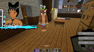 The Jenny mod Fapcraft Minecraft - Its Bia and Allie the genie and I am fucking them both