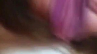 Stepson Passes His Huge Cock Through My Mouth, It Makes Me Aroused, I Suck It and He Cums in My Mouth