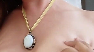 Big Tit Redhead MILF Stepmom Fucks Step Son During Study Time