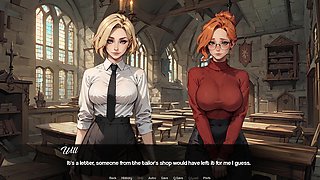 College of Mysteria: Blondie Looses Her Virginity by Very Big Fat Cock in the College - Episode 2