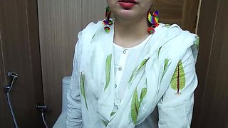 Desi Stepmom Fucks Step Son in Bathroom - Full HD 4K Punjabi Video