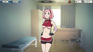 Tsunade from Naruto gets animated in this sexy hentai scene