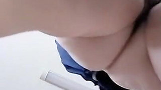 Sexy Naked Wife Prepares Food in the Kitchen