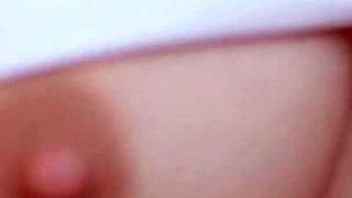 My18teens - Cute Girl in White Panties Spins Hula Hoop and Teases Her Pussy