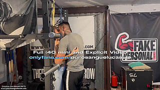Fake Personal Trainer with Beatrice Segreti Fucking a Teen Curly Brunette After a Workout