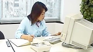 Office hottie sucks like a charm