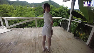 Doll Like Bliss with a Pale Busty Tease on a Playful Exposed Makeover Date Part.4