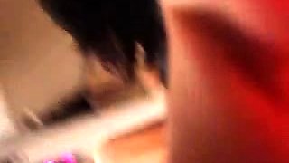 Cute amateur brunette naughty in solo jerking show on camera