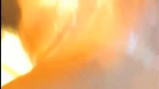 Big-Titted Blonde Plays with Sex Swing and Toy on Webcam