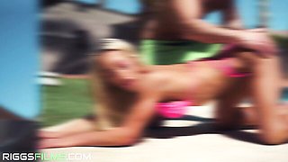 Babe trailer with wet Brock Cooper and Fit Kitty from Riggs Films