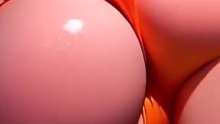 Rapunzel Big Cameltoe and Bouncing Ass!