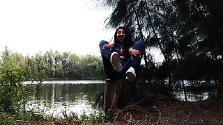 Empress Jennifer - Sneaky Sneaker Slave