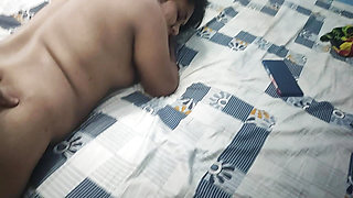 Hot slut wife sex while dirty talk about threesome and gang bang by husband