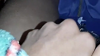 I Heard My Stepmom Moaning While Masturbating in the Toilet and Started Watching Her