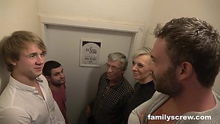 Cumming Together At A Swingers Club