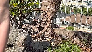 Larena Poses Nude in the Sun