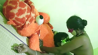 Indian Couples Romance and Kissing a Beautiful