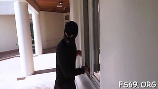 Step Brother drills his sister hard