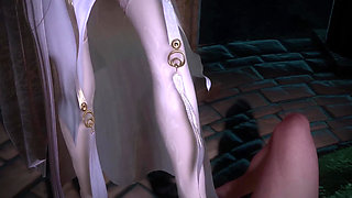 3D Hot Asian Cosplay Model Have Group Sex with Big Dicks