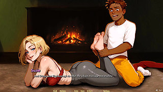 Mooripple Lake: Boyfriend Watches His Girl in Sexy Thong Getting Oil Massage From His Friend - Episode 15