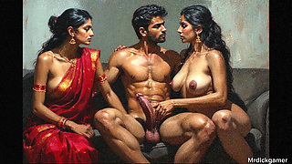 Desi bhabhi fucked by foreigners hot bhabhi gangbang sex