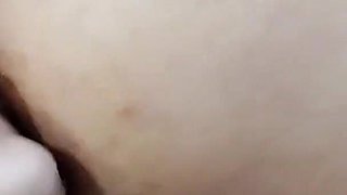 Hot Girlfriend Shows Her Long Nipples Boobs Then Finger Fuck Her Juicy Pussy and Tight Ass