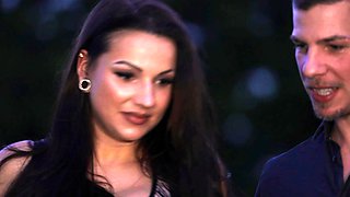 Mexicana blowjob with her big boobs
