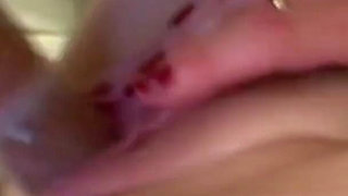 Amateur Christine Fucked by Two Studs in Interracial Threesome