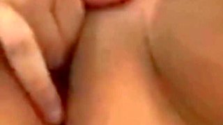 WildEnglishBBW rubbing fingering my fat hairy pink pussy multi orgasms