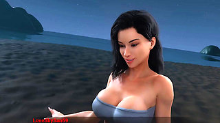 Away From Home 25 Part 113 Fucking My Maid in the Night on the Beach by Loveskysan69