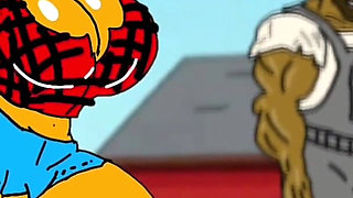 Redneck's Wife. Cartoon. Animation