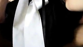 Sissy Crossdresser Amateur Anal in Skirt