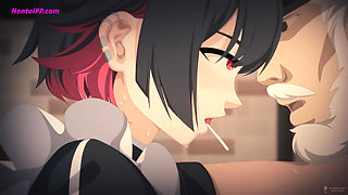 Ellen Joe In Threesome Sex - Special Service