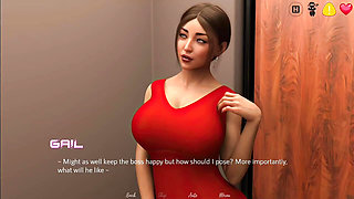 Step sister with office employee