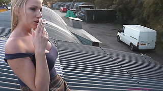 Smoking up on the Roof